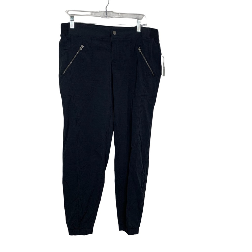 Athleta Trekkie Jogger Black Hiking Pants Size 12